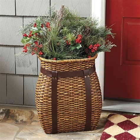 Adirondack Hanging Basket | Ballard Designs | Christmas decorations