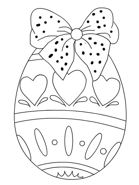 Dibujos De Huevos De Pascua Para Colorear E Imprimir ️