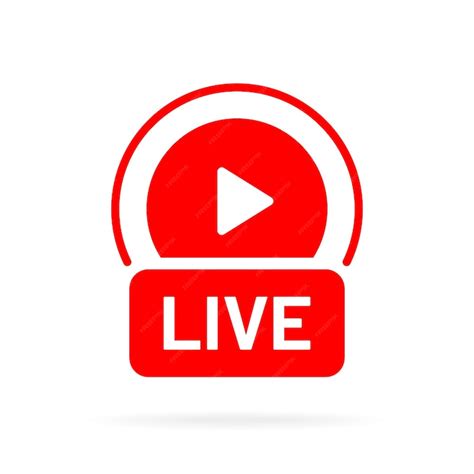 Premium Vector Live Streaming Icon Symbol Live Stream Icon Video