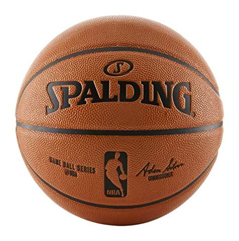 Spalding Nba Replica Indooroutdoor Game Ball Orange Size 6285 Inch