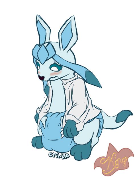 Deepfreeze The Diaper Wearing Scientist Glaceon By
