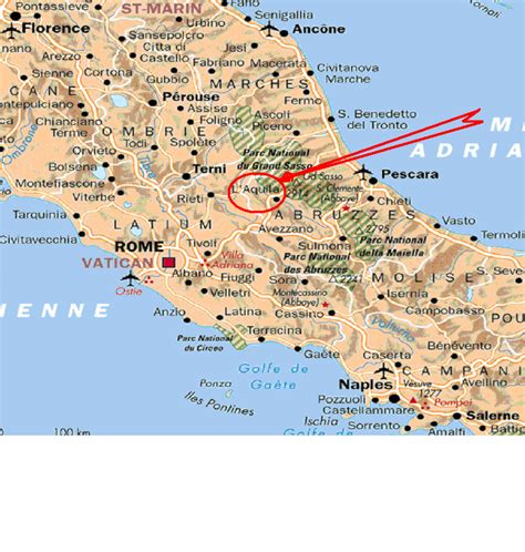 Pescara Map