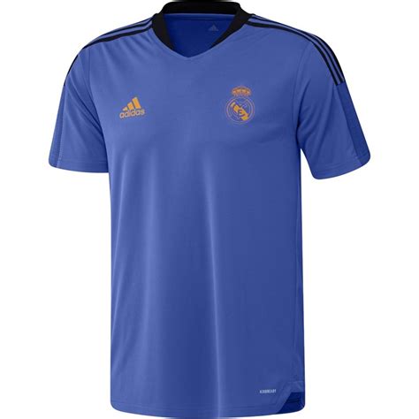 Buy Adidas Mens Rmcf Real Madrid Tiro Training Jersey Hi Res Blue