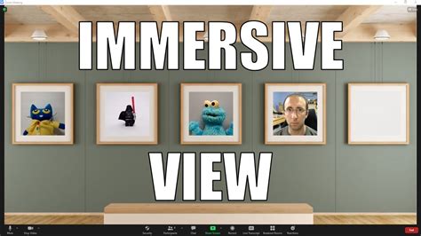 Zoom Immersive View Youtube