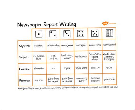 This microsoft word newspaper template could be used for. Newspaper Report Template - 11+ Free PDF Documents ...