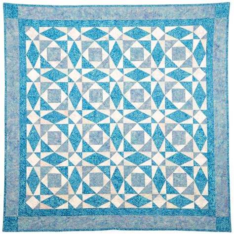 Go Qube 6 Storm At Sea Throw Quilt Pattern Pq10752 Very Cool Using