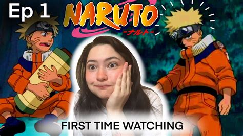 First Time Watching Naruto Ep 1 Reaction New Anime Fan Youtube