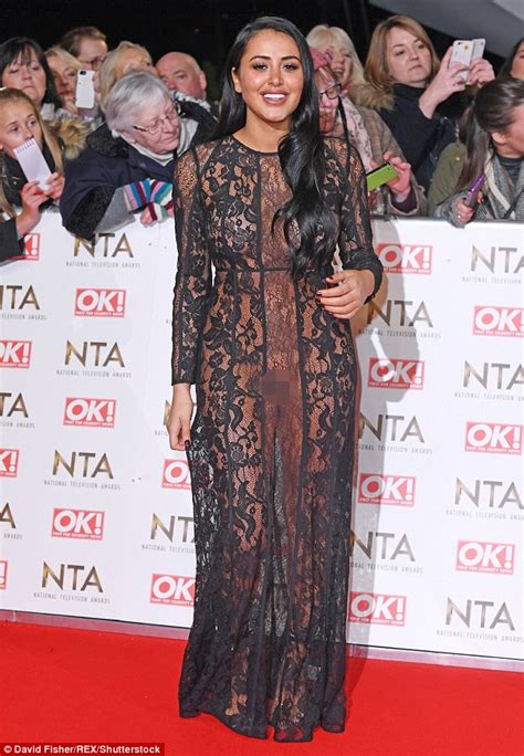 Marnie Simpson Goes Without Underwear At Ntas Daily Mail Online
