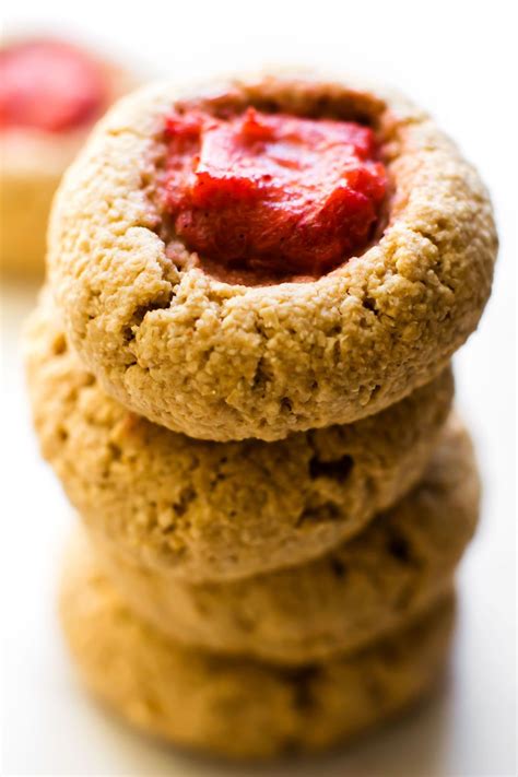 These Easy Vegan Thumbprint Cookies Made With Just Healthy