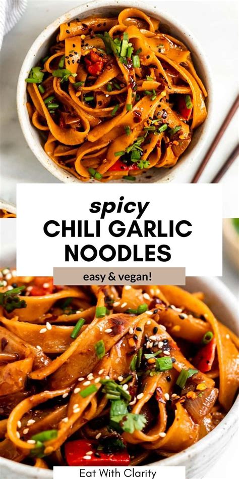 These Spicy Chili Garlic Noodles Are Ready In 15 Minutes Completely