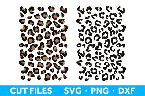 Leopard Print SVG files, Cheetah Animal Print Cut Files (788043) | Cut