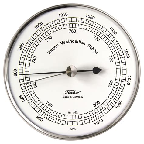Barometer meaning, definition, what is barometer: Fischer Barometer 15.01 analog