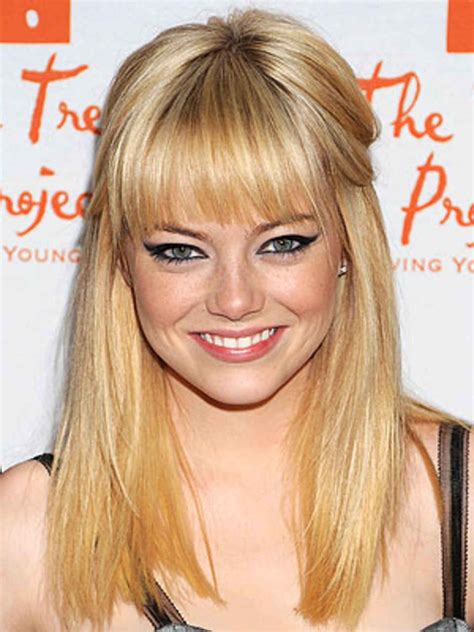 How To Pull Off Bangs With Any Face Shape Bangs For Round Face Round