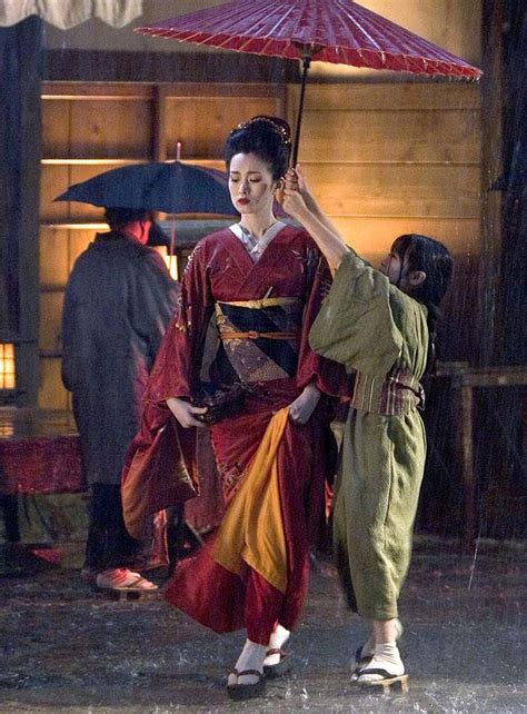 Memoirs Of A Geisha Gong Li As Hatsumomo 2005 Costume Designed By Colleen Atwood Gong Li