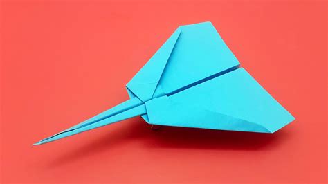 Amazing Paper Jet Fighter Plane How To Make Super Fast Paper Airplane