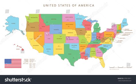 Us Map With Capitals State Capitals Map Images Stock Photos Vectors