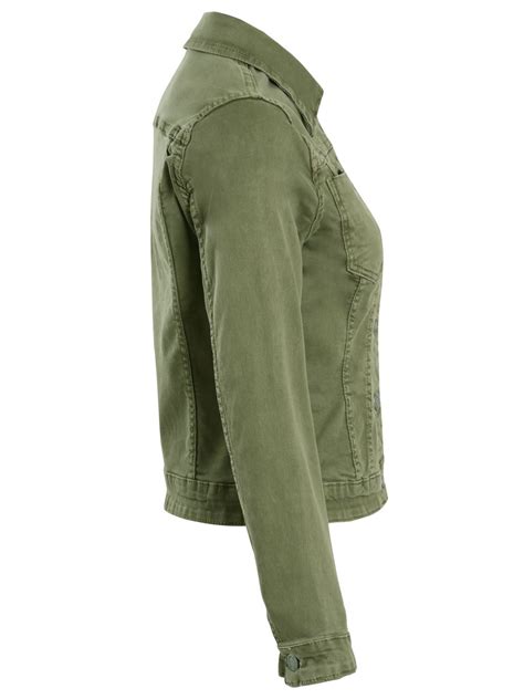 Womens Size 14 12 10 8 Stretch Denim Jacket Reversible Jean Jackets