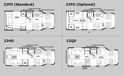 VW Winnebago Rialta Floor Plans Specifications QD Is My Fav Traveling Camping