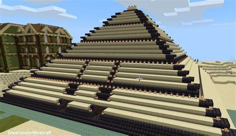 Minecraft Pyramid Minecraft Pyramid Minecraft Designs Minecraft
