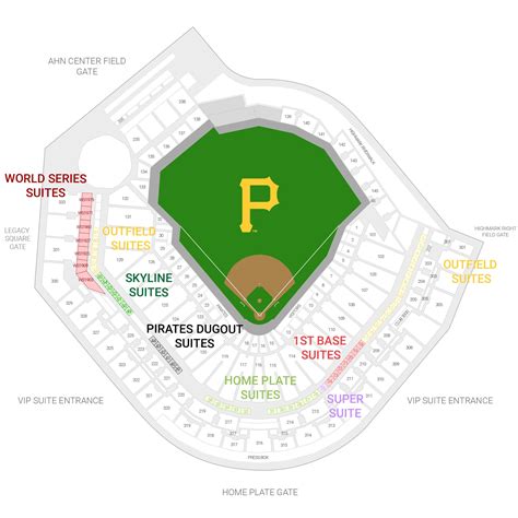 Pnc Park Seating Chart Rows Awesome Home