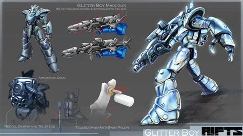 Rifts Project Glitterboy By Takaya On Deviantart Rpg
