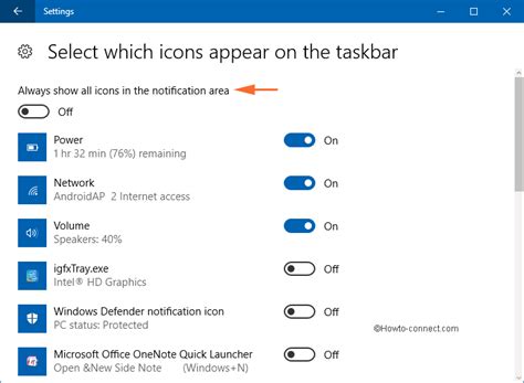 Customize System Tray On Windows 10 On Your Own Preference