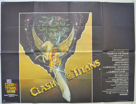 Clash Of The Titans Original Cinema Movie Poster From