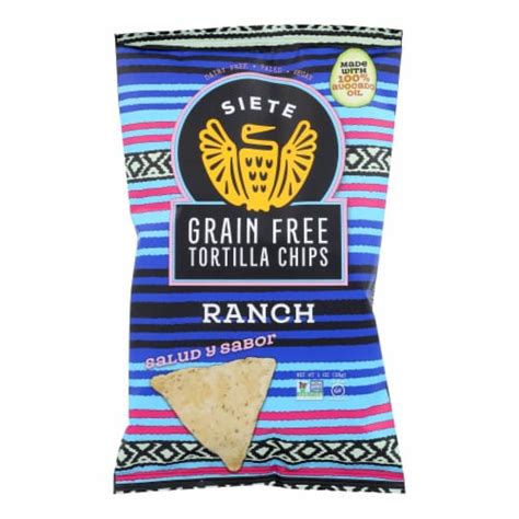 siete ranch grain free tortilla chips 5 ct 1 oz dillons food stores