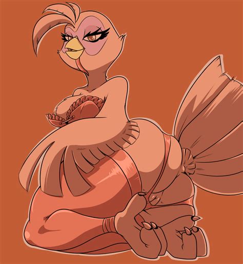 Rule 34 Ass Avian Big Butt Breasts Corset Female Lingerie Lonbluewolf Presenting Presenting