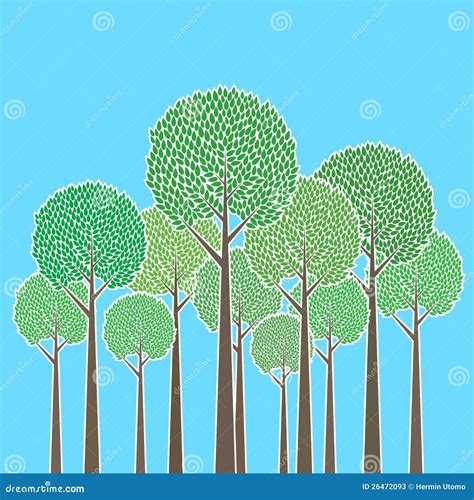Bunch Of Trees Stock Photos Image 26472093