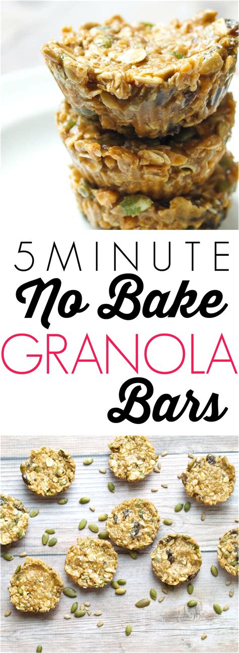 I tested over a dozen recipes and this is use a creamy nut butter for this recipe to achieve the best results, because chunky nut butters may not hold the granola bars together as well. No Bake Granola Bars - Happy Healthy Mama
