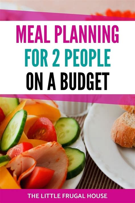 Meal Planning On A Budget For 2 The Little Frugal House