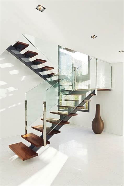 Unique Small Glass Stair Railing