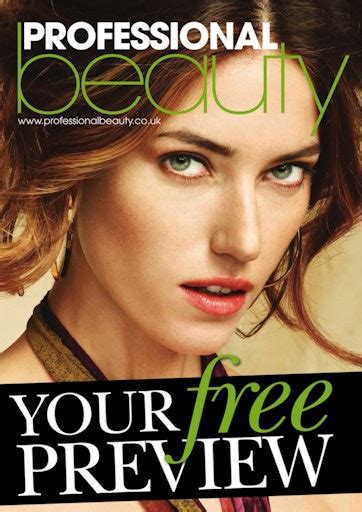 Professional Beauty Magazine Free Preview Issue Subscriptions