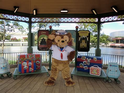 Unofficial Disney Character Hunting Guide Duffy The Bear Debuts At Epcot