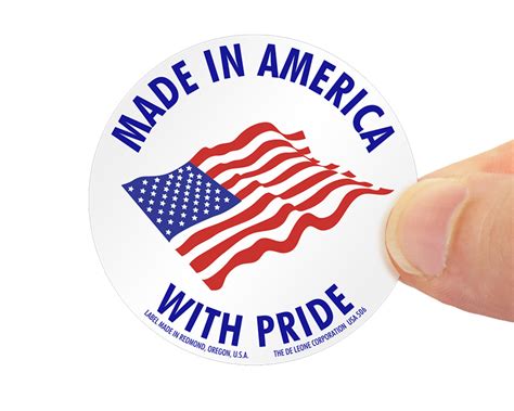 Made In Usa Labels Made In America Stickers