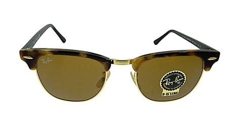 New Authentic Ray Ban Clubmaster Fleck Sunglasses Rb3016 1160