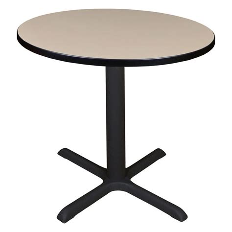Regency 42 Round Lunchroom Table With Metal X Base