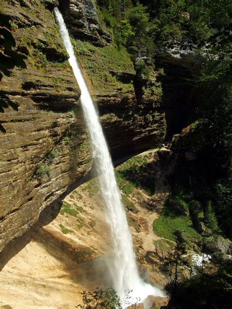 Pericnik Waterfall Triglav National Park Slovenian Alps