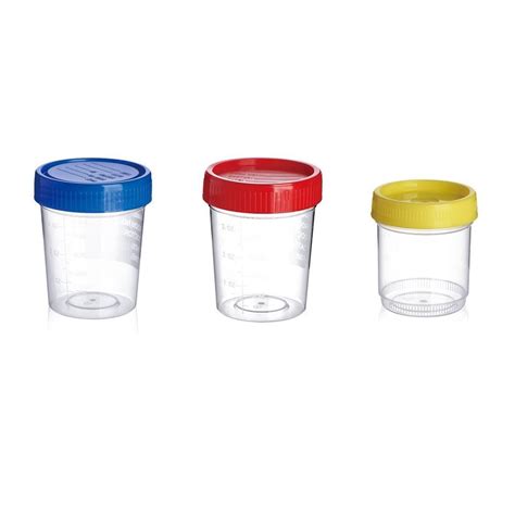 Plastic Disposable Urine Sample Specimen Collection Cup Sterile