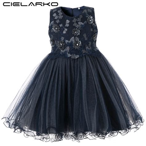 Cielarko Girls Party Dress Formal Flower Girl Wedding Birthday Dresses