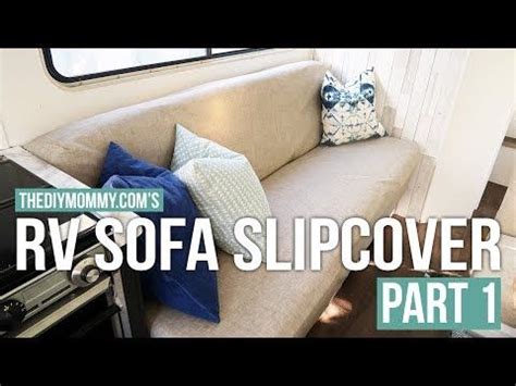 Subrtex stretch cushion cover couch cushion slipcover rv seat covers chair loveseat sofa cushion protector spandex elastic furniture protector for seat (medium,coffee) 4.5 out of 5 stars 3,761 $12.99 $ 12. How to Sew a Slipcover for an RV Jackknife Sofa | PART ONE ...