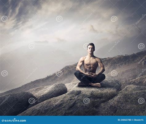 Meditation Stock Photo Image Of Background Nature Naked