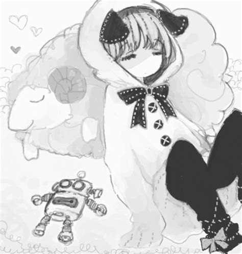 Black And White Anime Girl Cute Anime Photo