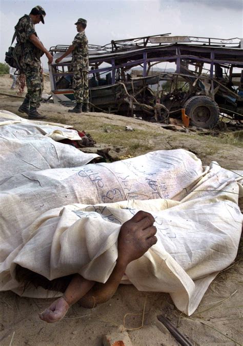 Rebel Attack Kills 38 On Bus In Nepal