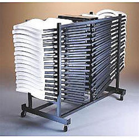 Lifetime 80279 standing folding chair storage rack cart. New Lifetime 6525 Folding Chair Wheel Storage Rack Cart