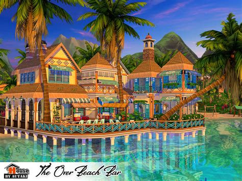 The Overbeach Bar By Autaki At Tsr Sims 4 Updates