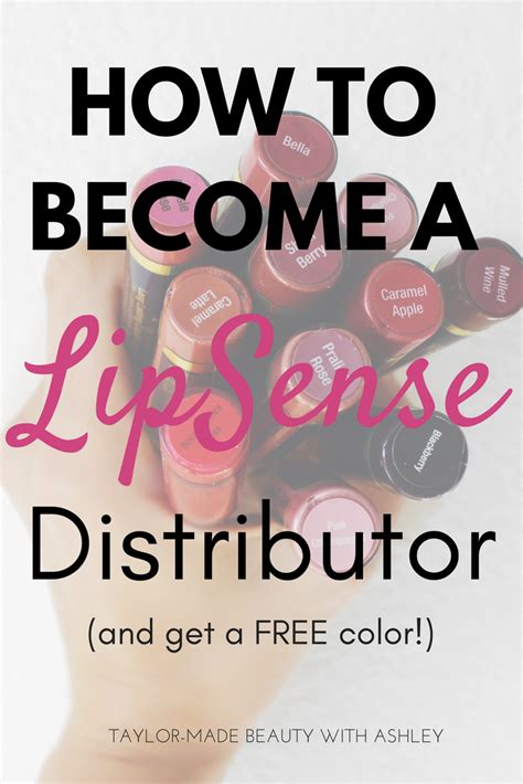 How To Become A LipSense Distributor And Make Money From Home