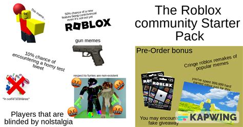 The Roblox Community Starter Pack Rstarterpacks