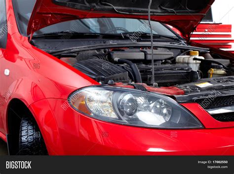 Car Open Hood Auto Image And Photo Free Trial Bigstock